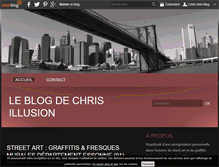 Tablet Screenshot of chrisillusion.org